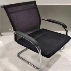 金属弓形办公椅